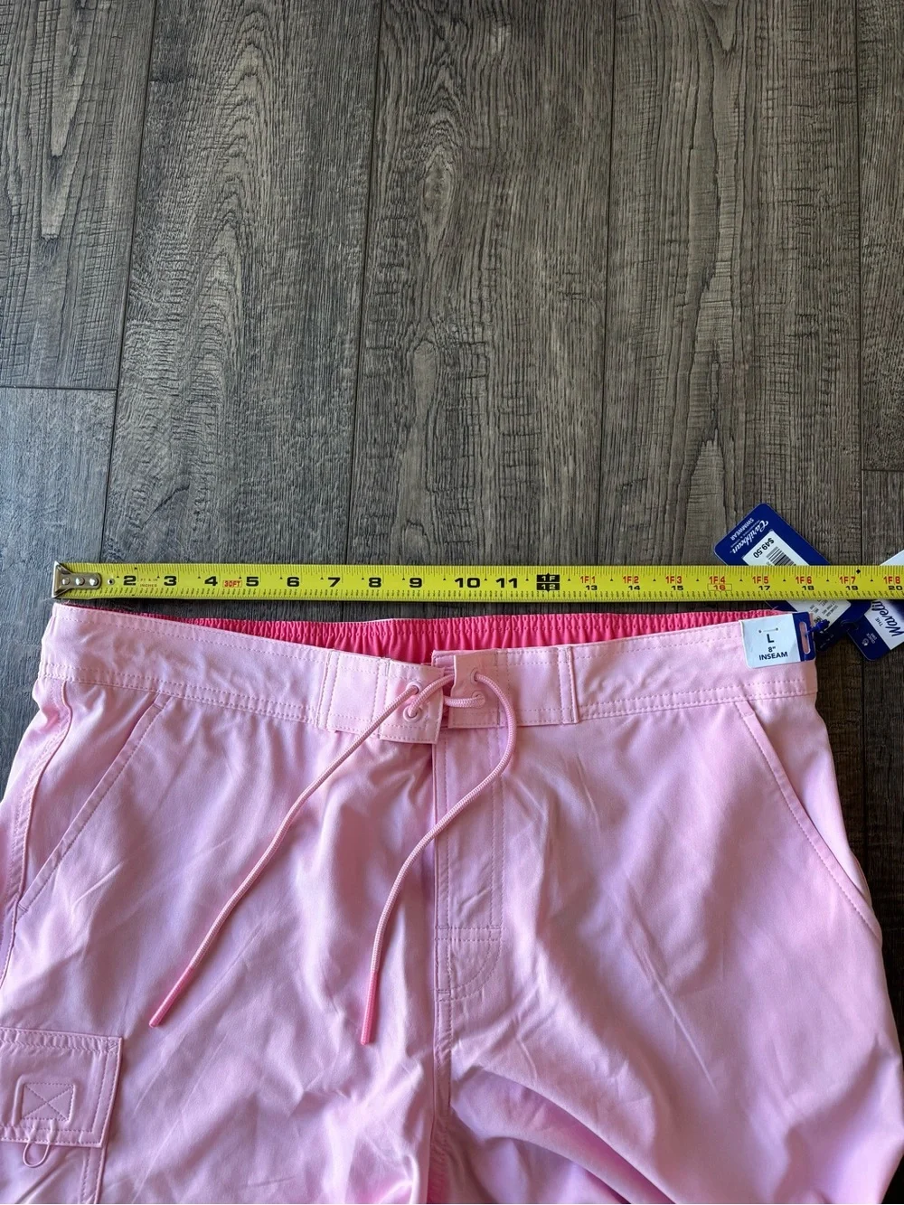 Caribbean Pink Men's Swim Board Shorts